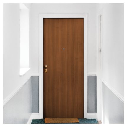 Steel armored door, push-opening to the right, 210x90 cm (hxw)